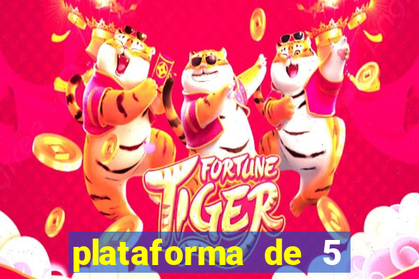 plataforma de 5 reais fortune tiger